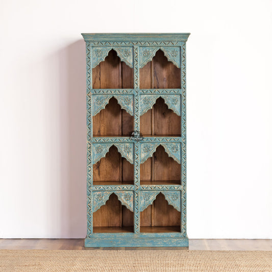Bookshelf Carved Mehrab Design - AB25JA-1-17
