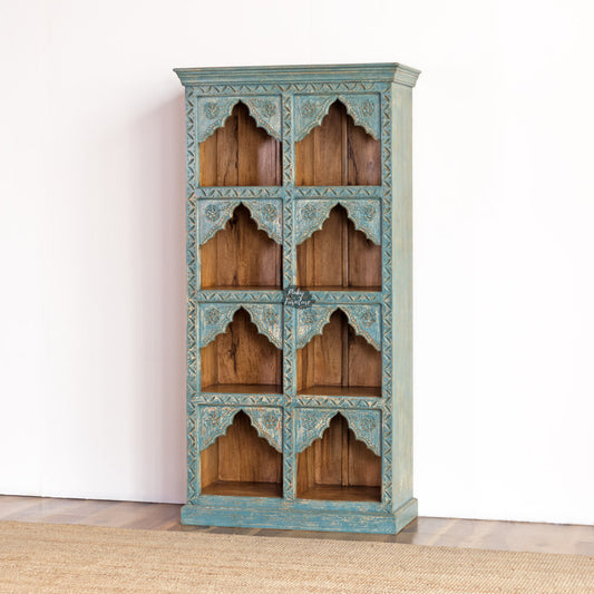 Bookshelf Carved Mehrab Design - AB25JA-1-17