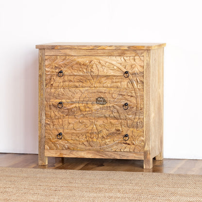 Chest of Drawers Carved