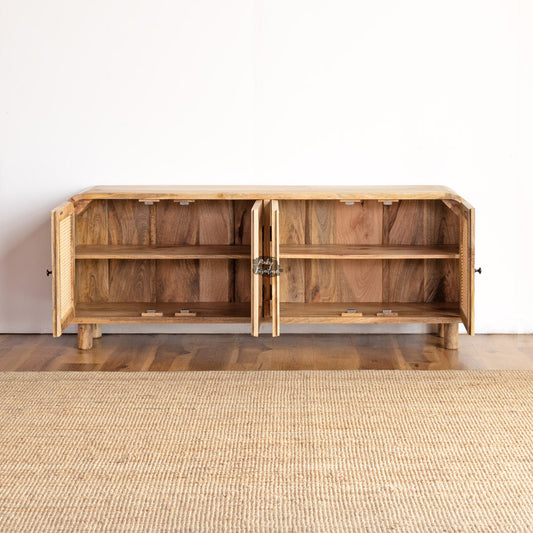 TV Cabinet AB25FB-2-6 – Handcrafted Elegance Meets Functionality