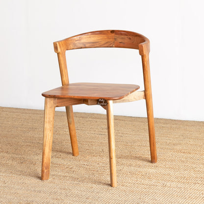 Dining Chair Acacia Wood - AB25FB-2-1