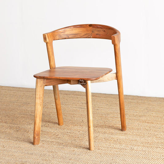 Dining Chair Acacia Wood - AB25FB-2-1