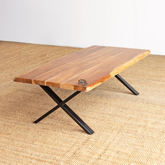 Coffee Table Acacia Wood with Live Edge