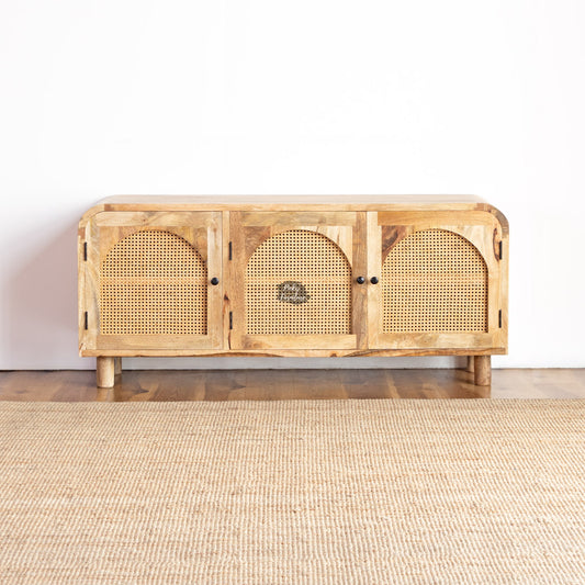 Tv Cabinet Rattan Design