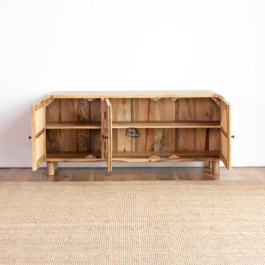 Tv Cabinet Rattan Design