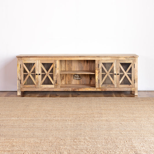 Tv Cabinet Glass Door