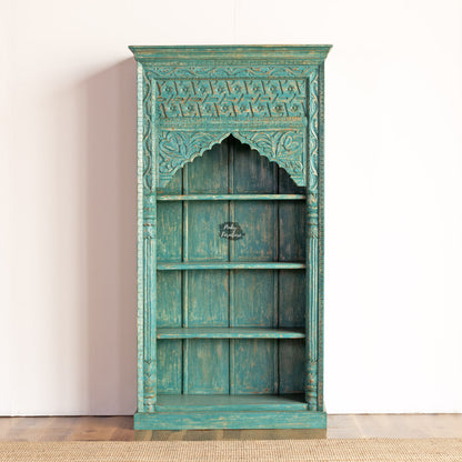 Bookshelf Carved Mehrab Design – AB25AP-2-5