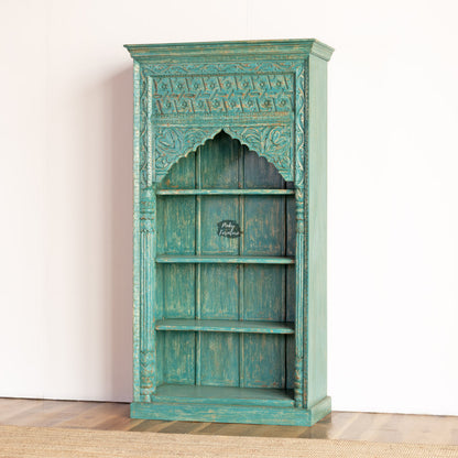 Bookshelf Carved Mehrab Design – AB25AP-2-5