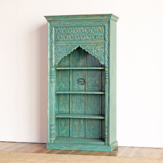 Bookshelf Carved Mehrab Design – AB25AP-2-5