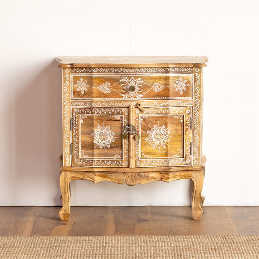 Cabinet – Embossed Floral Design - AB25AP-2-24