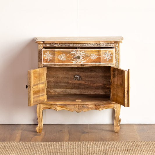 Cabinet – Embossed Floral Design - AB25AP-2-24