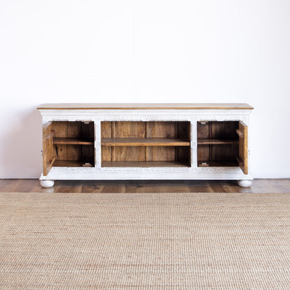 Tv Cabinet Carved Door