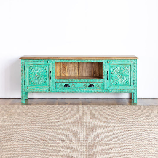Tv Cabinet Carved Door