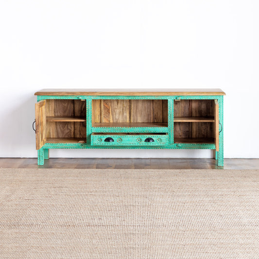 Tv Cabinet Carved Door
