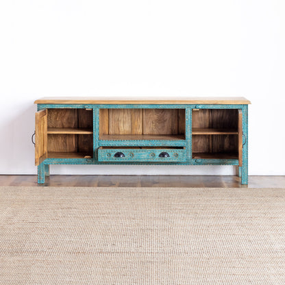 Tv Cabinet Carved Door