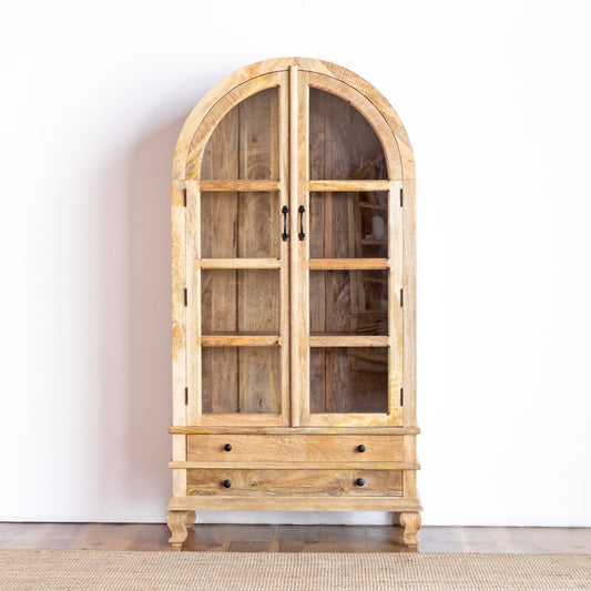 Cupboard Glass Door Arch Design - AB25MY-2-8