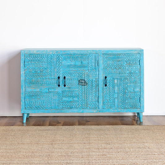 Sideboard Carved Door 3 Door