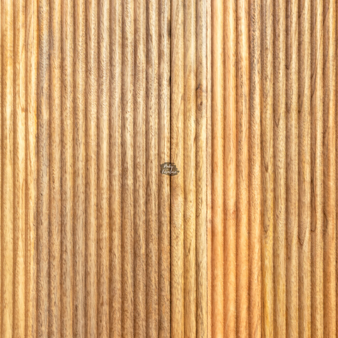 TV Cabinet Ribbed Door Design