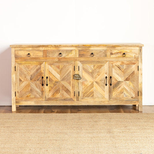 Sideboard Herringbone Design