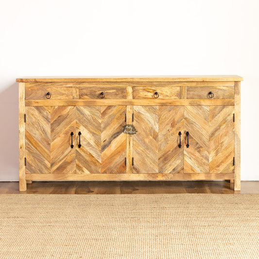 Sideboard Herringbone Design