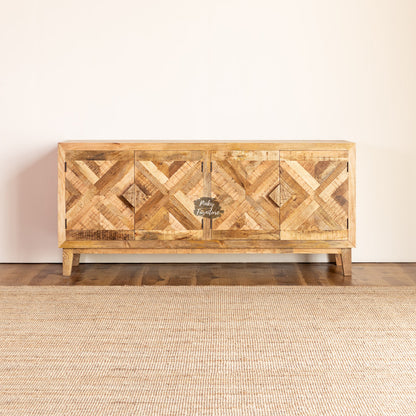 Sideboard Herringbone Design