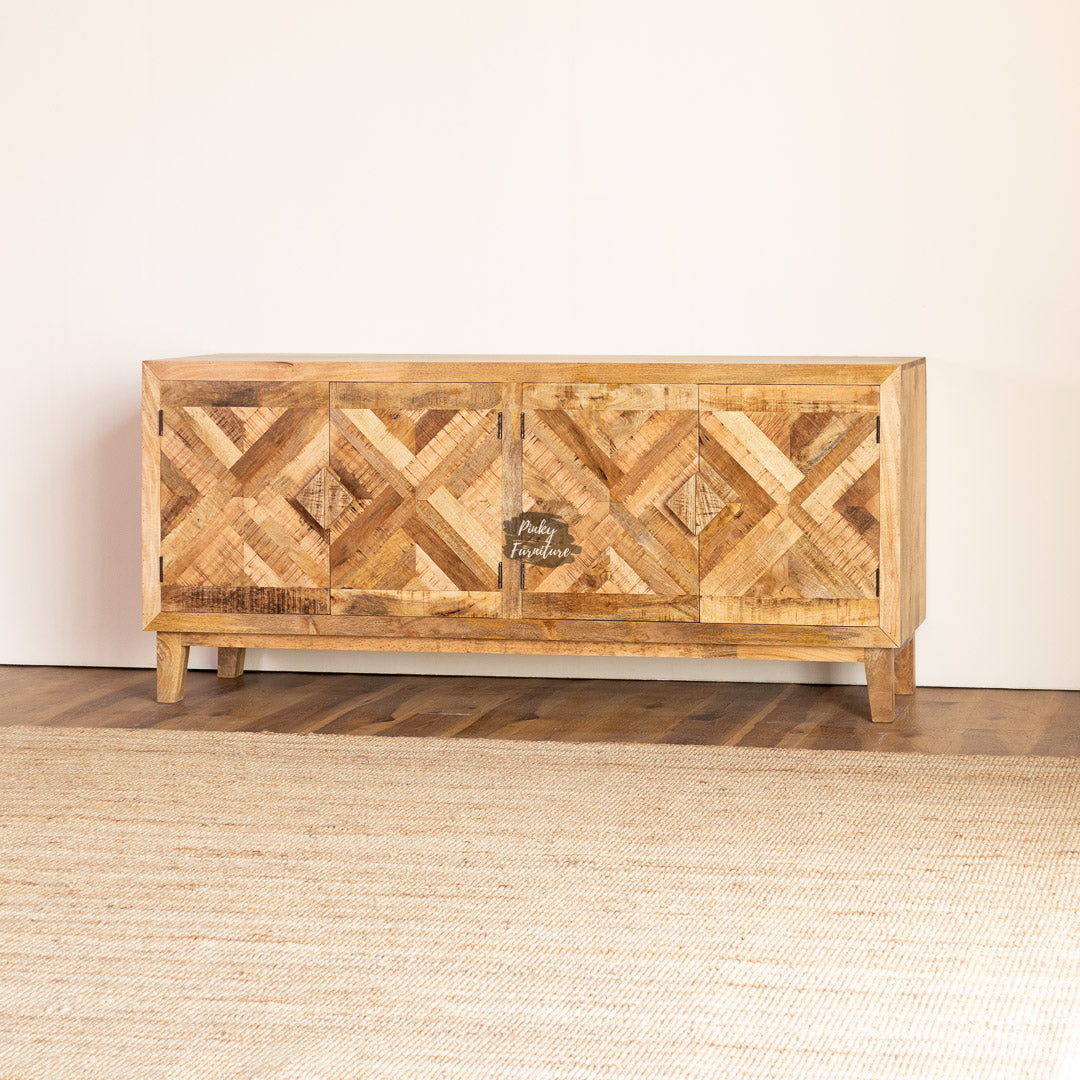 Sideboard Herringbone Design
