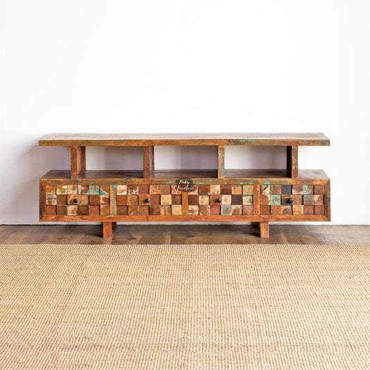 TV Cabinet Recycled Design