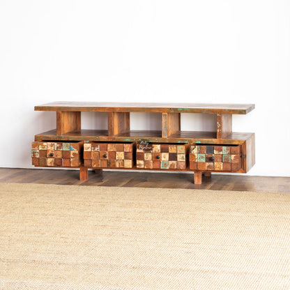 TV Cabinet Recycled Design