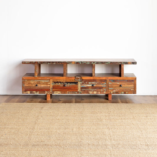 TV Cabinet Recycled Design