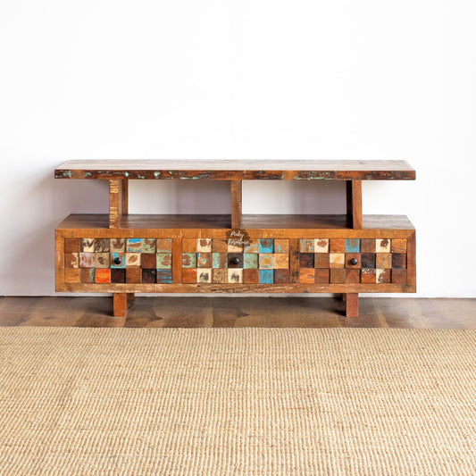 TV Cabinet Recycled Design