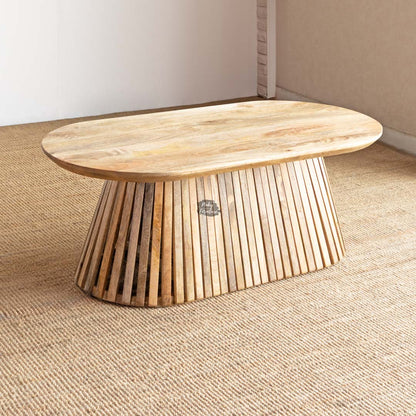 Coffee Table Oval Design