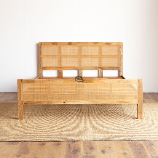 Bed Rattan Design
