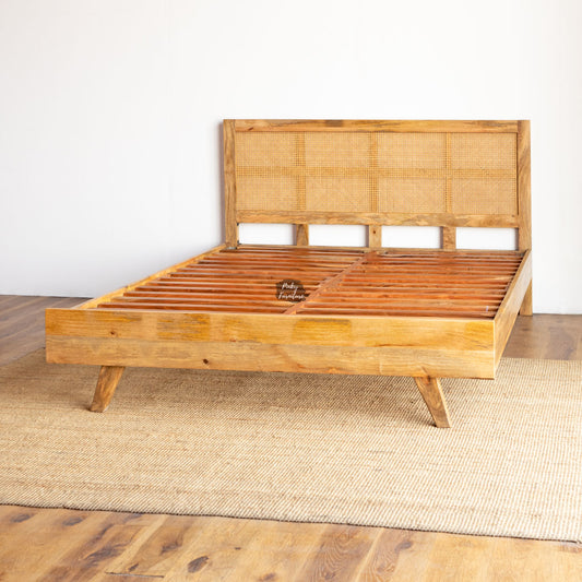Bed Rattan Design