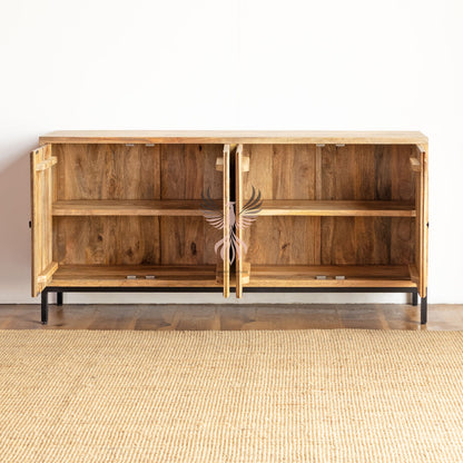 Sideboard Ribbed Design