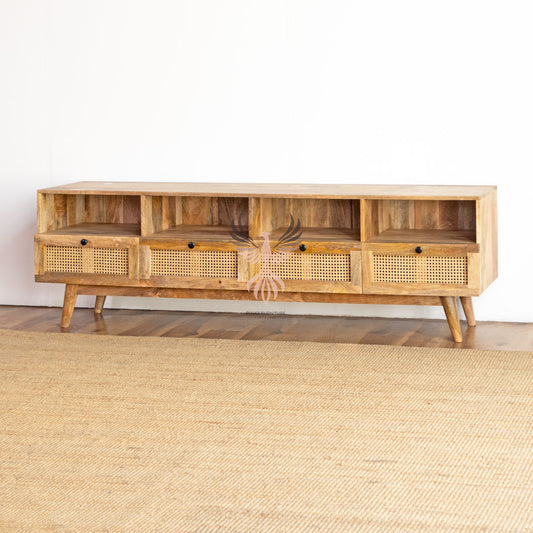 Tv Cabinet Rattan Design