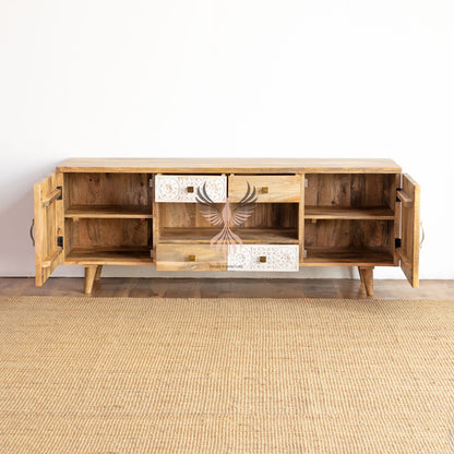 wooden tv cabinet
