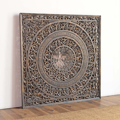 Panel Carved Square Design
