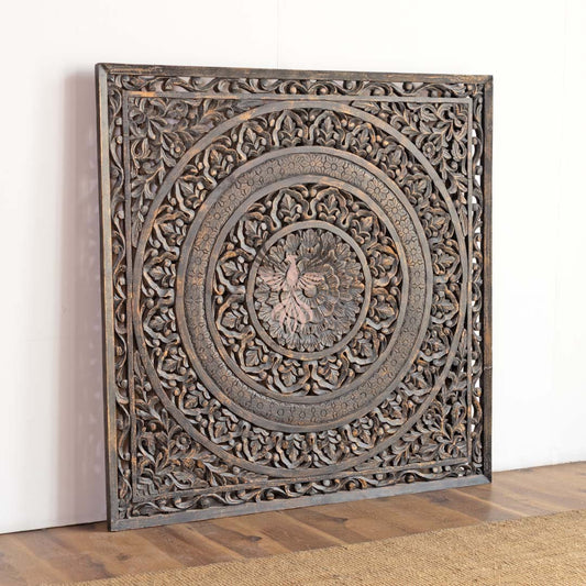 Panel Carved Square Design