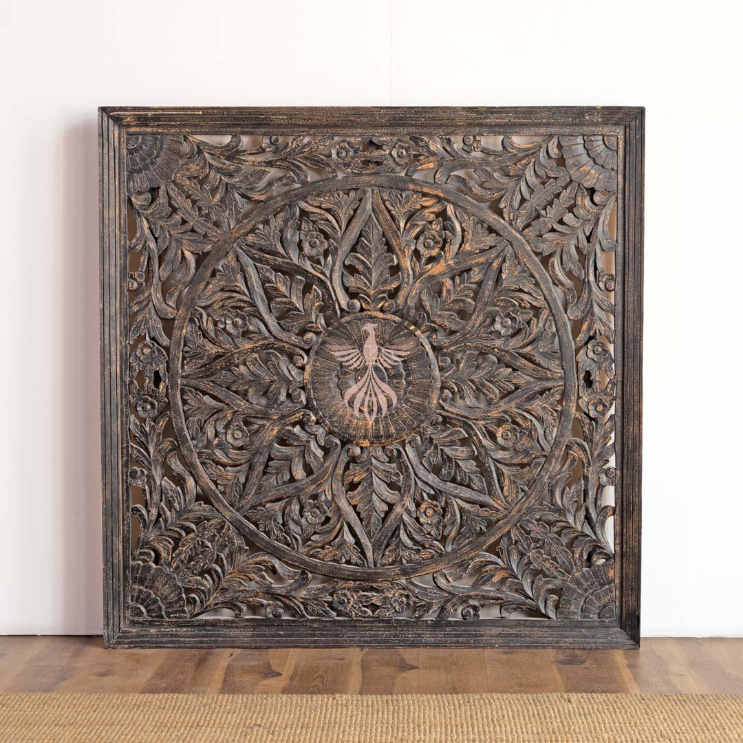 Panel Carved Square Design
