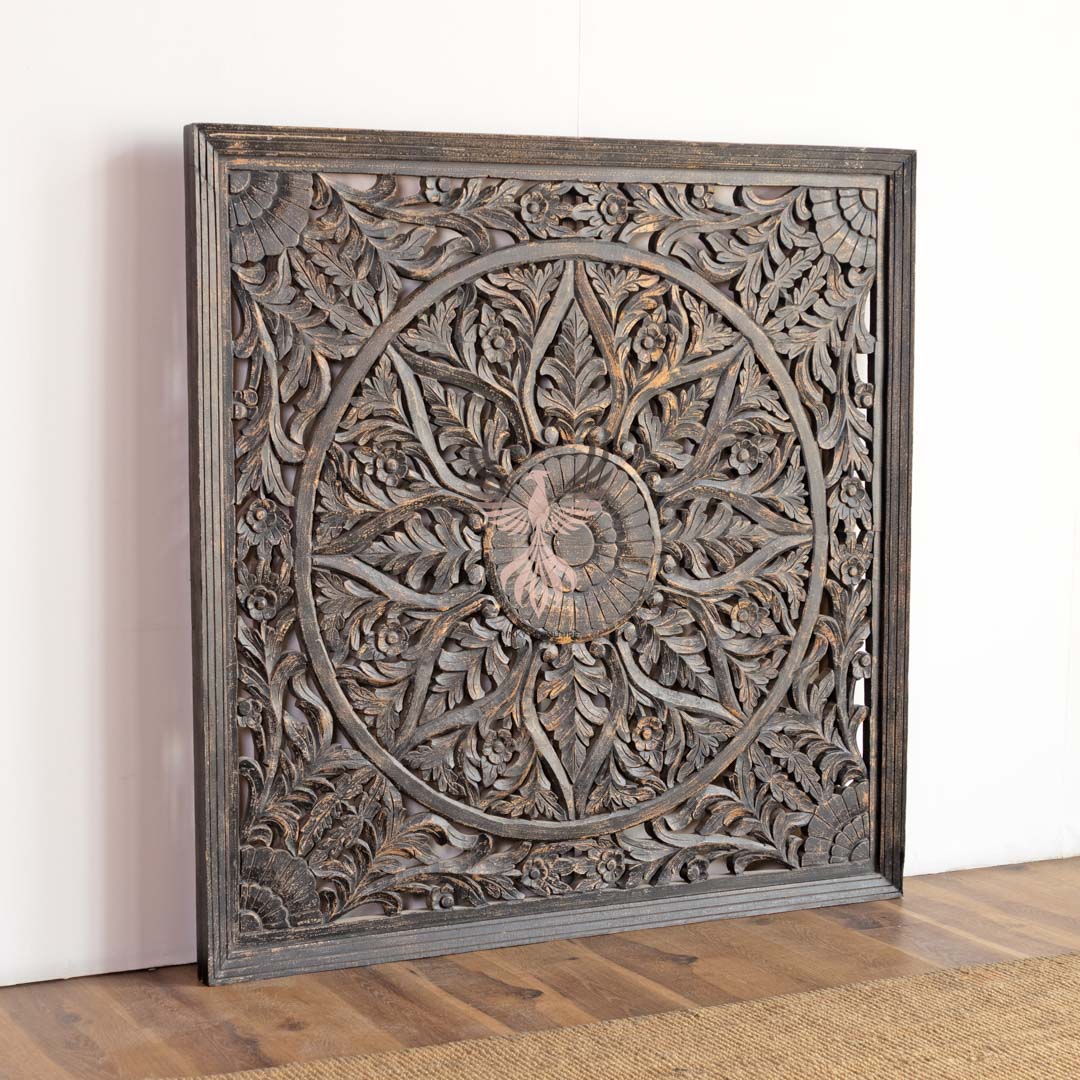 Panel Carved Square Design
