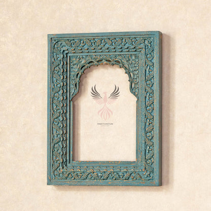 Mirror Frame Carved Design Small