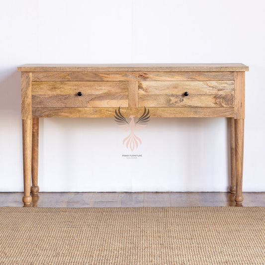 Console Table Carved Design
