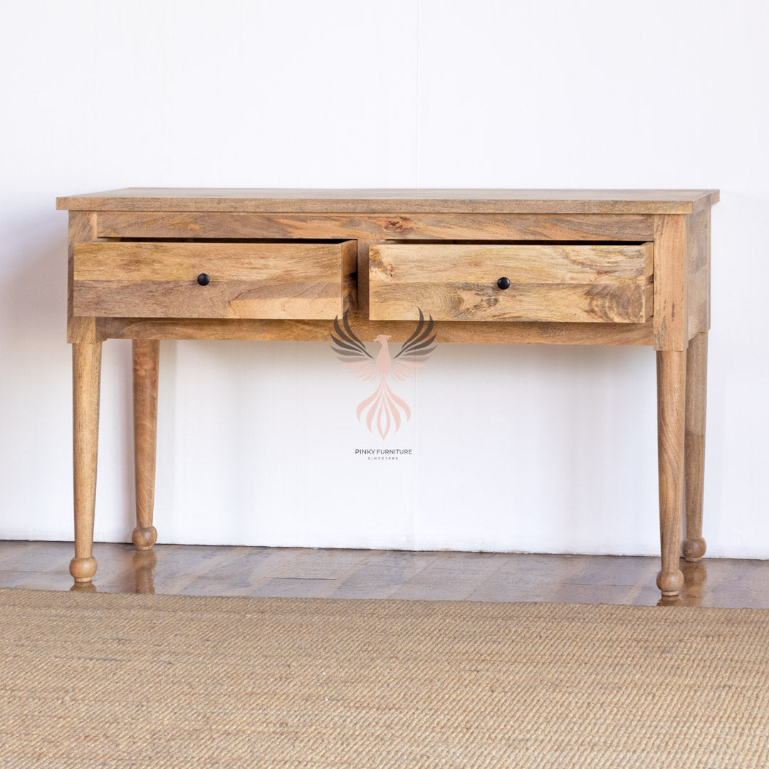 Console Table Carved Design