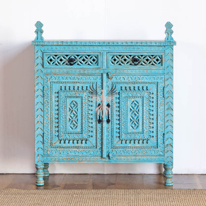 Sideboard Carved 2 Door 2 Draw