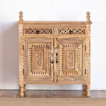 Sideboard Carved 2 Door 2 Draw