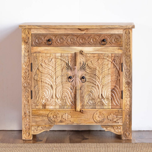 Sideboard Carved 2 Door 2 Draw