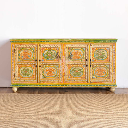 Sideboard Painted Four Draw Four Door Design