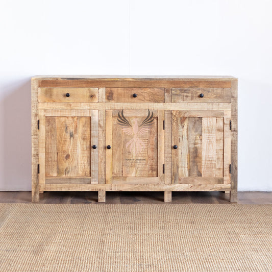 Sideboard Rough Mango Wood Design