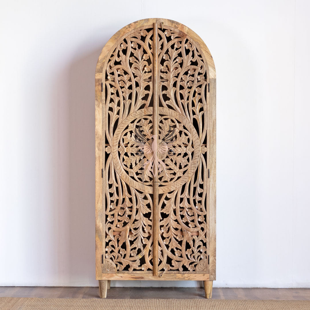 Cupboard Carved Arch Design