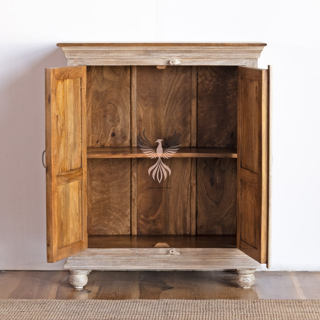 Cabinet with Carved Door